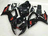 2006 2007 Suzuki GSXR 600/750 gloss black fairing kits