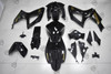 2006 2007 Suzuki GSXR 600/750 gloss black plastic kit