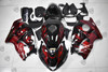 Suzuki Hayabusa GSX1300R red ghost flame fairings