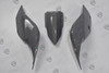 Ducati 899 1199 Panigale metallic gloss gray tail fairings