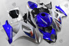 2007 2008 Suzuki GSXR1000 K7 K8 factory body kit blue and white