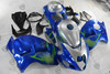 Suzuki Hayabusa GSXR1300 plastic blue and silver