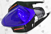 2005 2006 Suzuki GSXR 1000 K5 K6 tail fairing blue and black