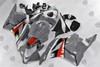 2009 2010 2011 2012 CBR600RR F5 metallic grey fairing shark graphic