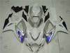 2006 2007 Suzuki GSXR600/750 white/silver fairings
