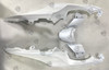 2017 2018 2019 2020 2021 2022 2023 2024 GSXR1000 metallic pearl white tail fairing