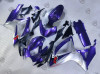 2006 2007 Suzuki GSXR600/750 candy purple/metallic silver fairings