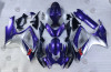 2006 2007 Suzuki GSXR600/750 candy purple/metallic silver bodywork
