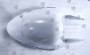 Suzuki Hayabusa GSX1300R pearl white/candy purple back tail fairing
