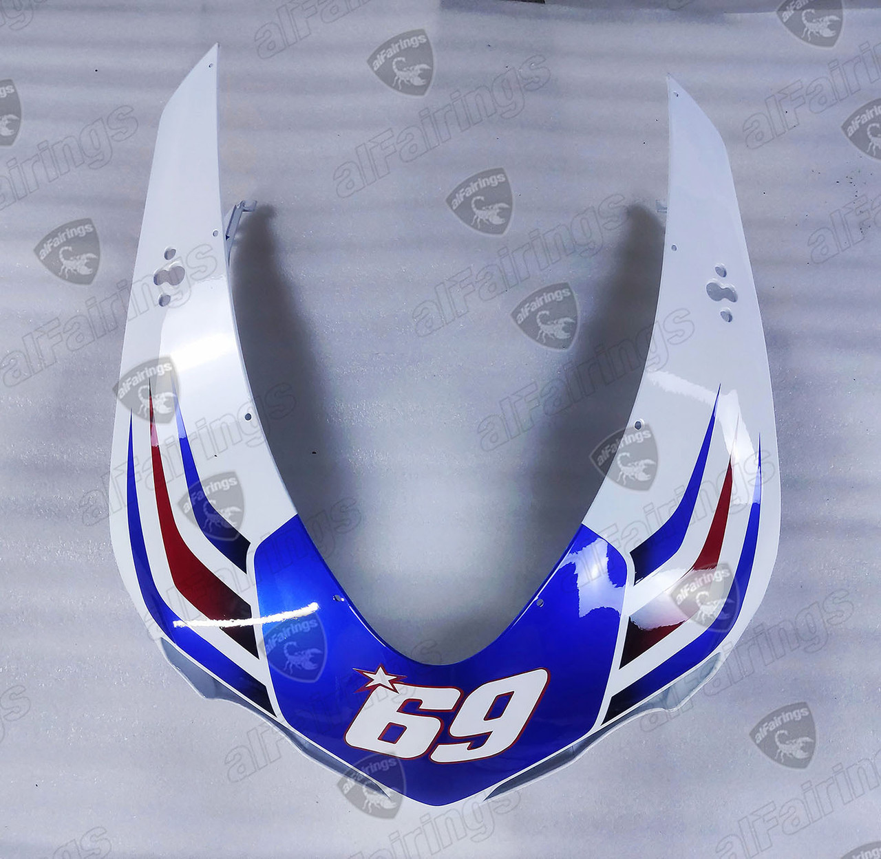 Ducati 848 Nicky Hayden Fairings - Ducati 848 1098 1198 Hayden