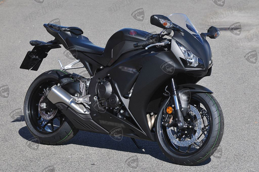 Cbr Rabbit Rr 2012-2016 CBR1000RR Fireblade Matte Black Metallic Fairing Kit - Direct ...