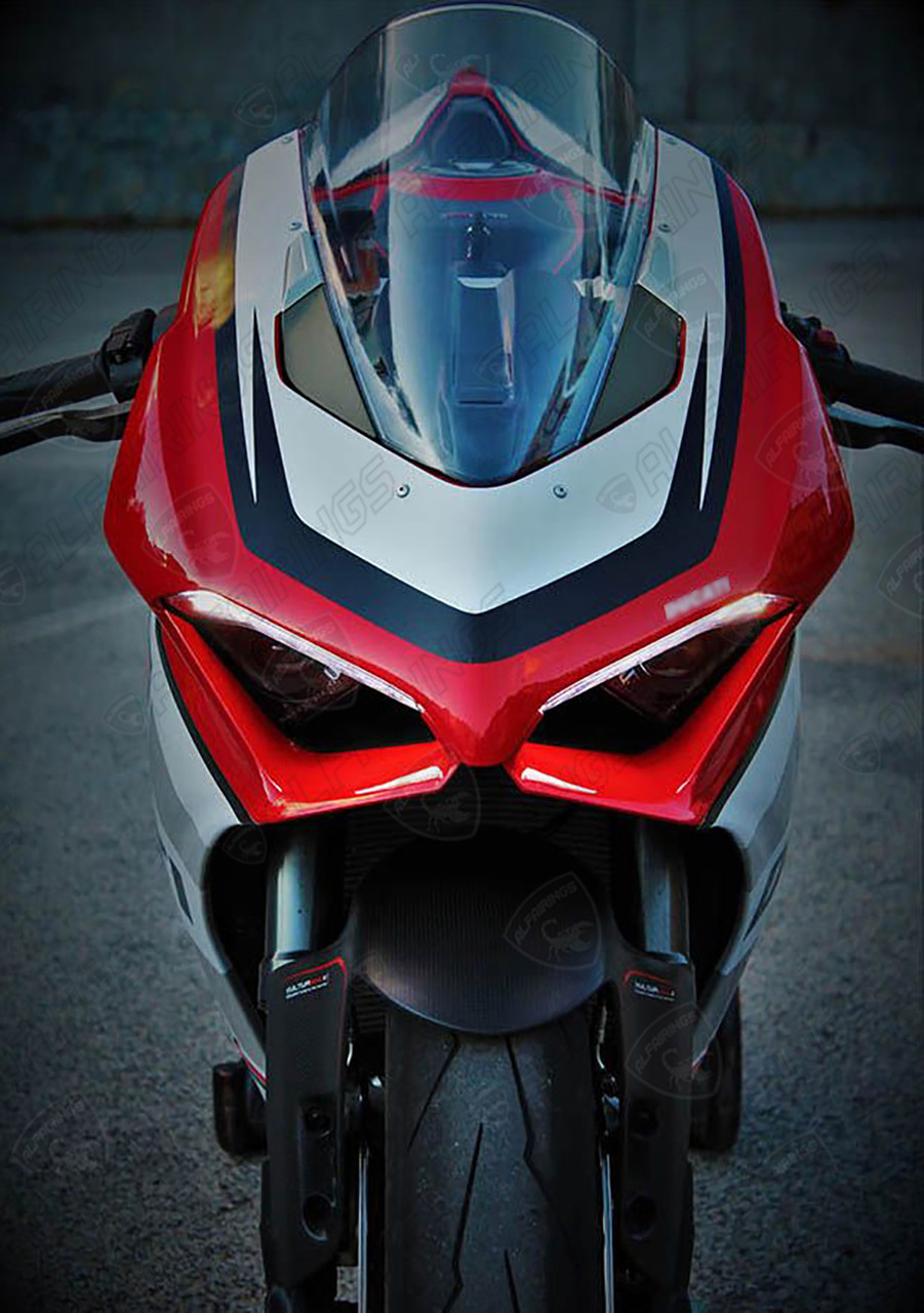 2018-2019 Panigale V4/V4S V4R Red/White Fairing Kit - Direct Bolt