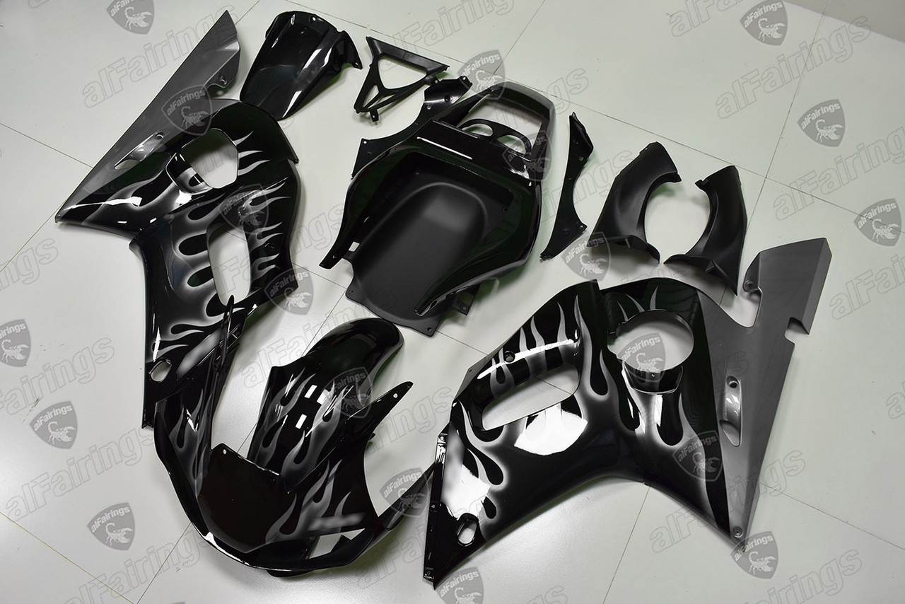 Custom 2002 R6 1999-2002 YZF-R6 Premium Fairing Kit - Direct Bolt-On Replacement Kit ...