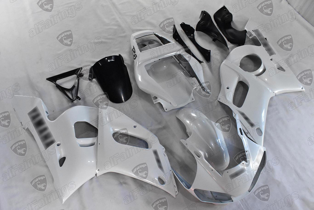 Custom 2002 R6 1999-2002 YZF-R6 Premium Fairing Kit - Direct Bolt-On Replacement Kit ...