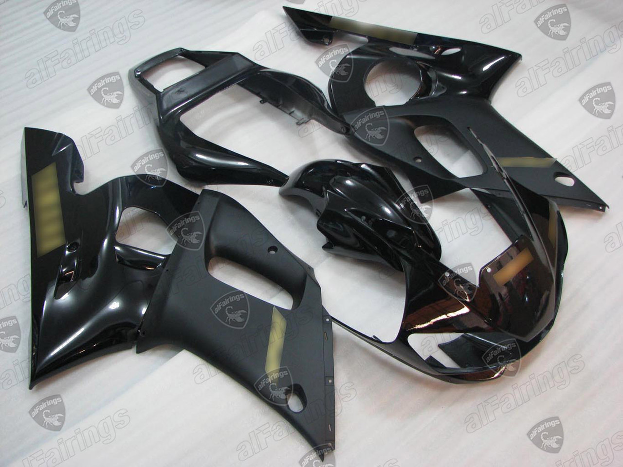 Custom 2002 R6 1999-2002 YZF-R6 Premium Fairing Kit - Direct Bolt-On Replacement Kit ...