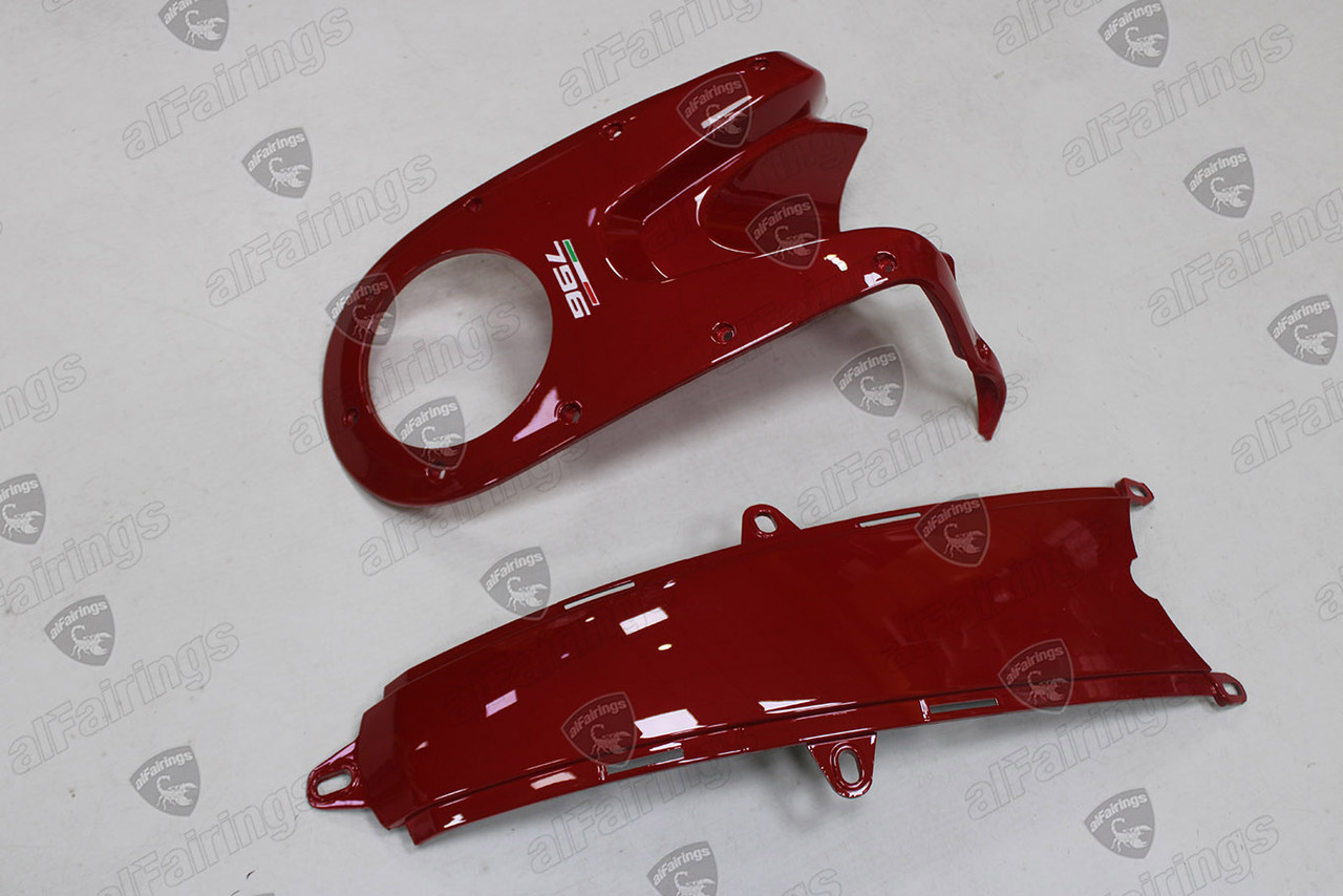 Ducati Monster 696 796 1100 Matte Black Fairing Kit - Direct Bolt