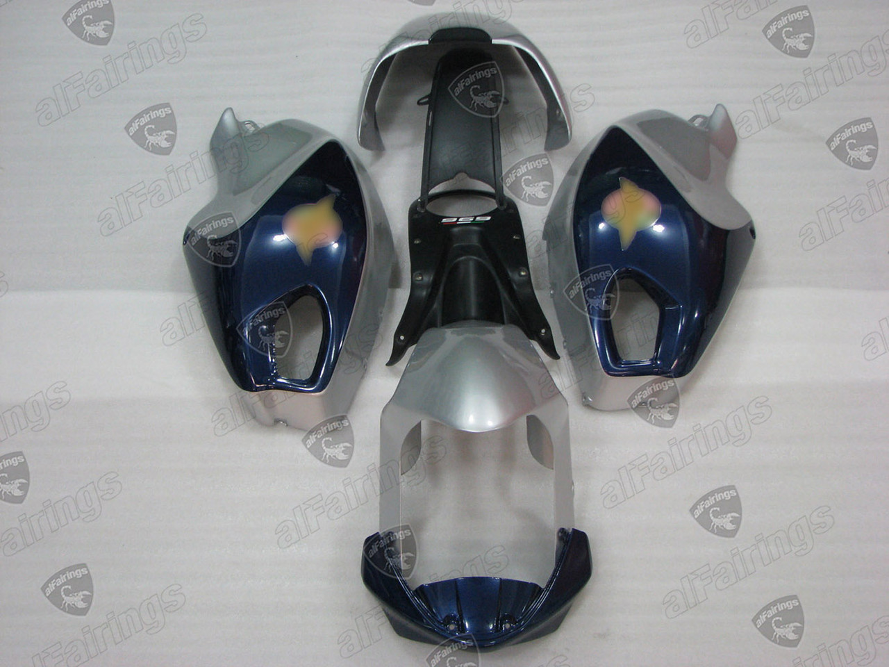 Motorcycle fairing kit for Ducati Monster 696 796 1100 in red.