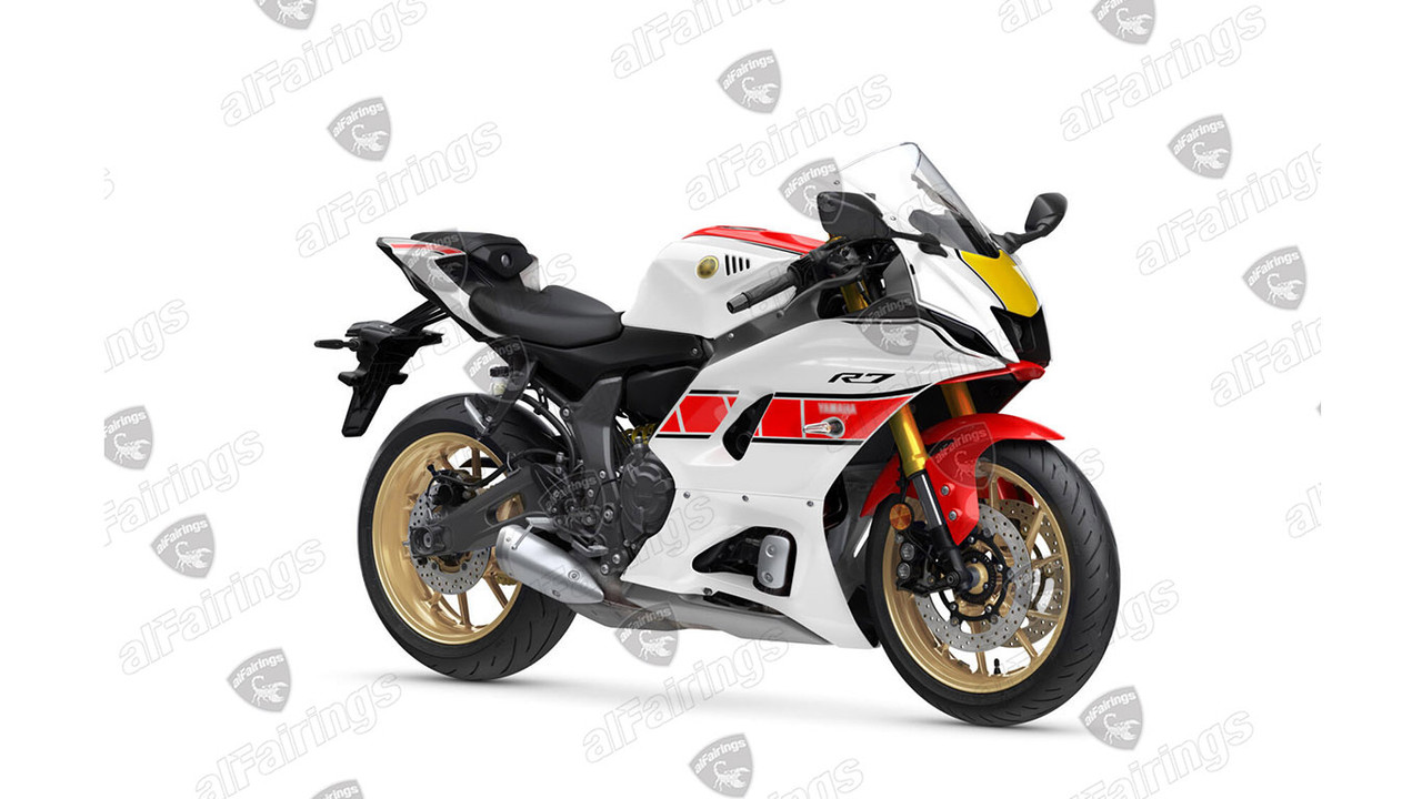 2021-2025 YZF-R7 World GP 60th Anniversary Edition Fairing Kit