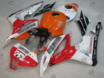 2007 2008 CBR600RR Repsol fairing kits, 2007 2008 CBR600RR Repsol bodywork.