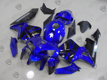 2005 2006 Honda CBR600RR blue/black fairing kit