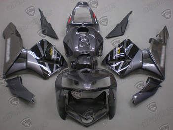 2005 2006 CBR600RR grey and black fairing kit