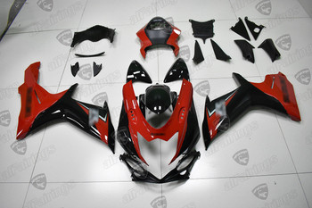 Suzuki GSX-R600/750 original bodywork red and black