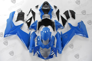 Suzuki GSX-R600/750 blue bodywork