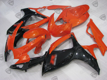 2006 2007 Suzuki GSXR 600/750 orange/black fairing kit