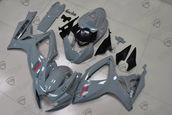 2006 2007 Suzuki GSXR 600/750 gloss gray fairings