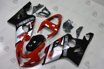 2004 2005 Suzuki GSXR 600/750 K4 K5 red/black fairing kits