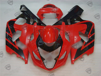 2004 2005 Suzuki GSXR 600/750 K4 K5 oem fairing red/black scheme