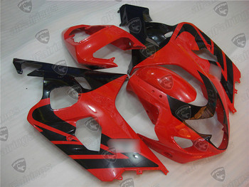 2004 2005 Suzuki GSXR 600/750 K4 K5 bodywork red/black