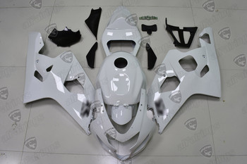 2004 2005 Suzuki GSXR 600/750 K4 K5 metallic gloss white fairings