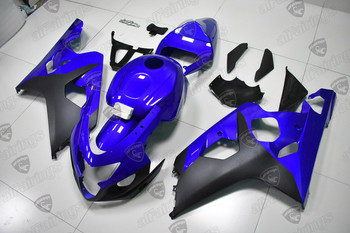 2004 2005 Suzuki GSXR 600/750 K4 K5 blue/black fairings