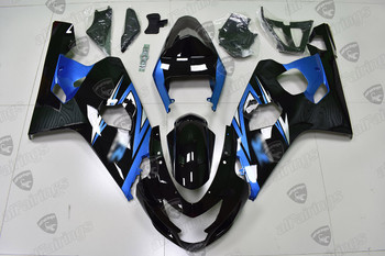 2004 2005 Suzuki GSXR 600/750 K4 K5 sparkle gloss black body kits