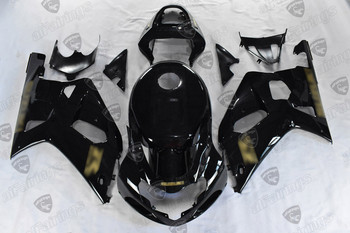 2001 2002 2003 GSX-R600, 2000 2001 2002 2003 GSX-R750 sparkle gloss black bodywork