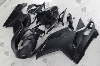 Ducati 848EVO 1098 1198 matte black fairing kit
