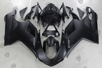 Ducati 848EVO 1098 1198 matte black bodywork
