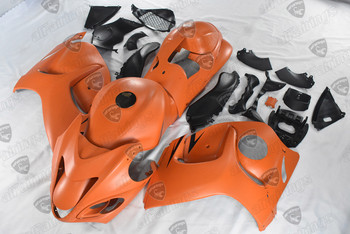 Suzuki Hayabusa GSX1300R matte orange fairings