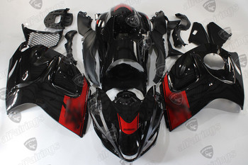 Suzuki Hayabusa GSX1300R bodywork gloss black