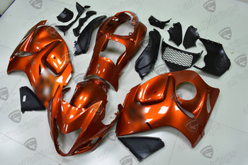 Suzuki Hayabusa GSX1300R burnt orange fairings