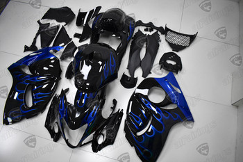 Gloss Black Fairing Kit For Suzuki Hayabusa GSXR1300 (2008-2020) – 28pc Set