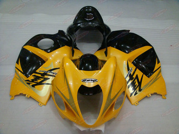 Suzuki Hayabusa OEM Fairings for sale, Suzuki Hayabusa fairings yellow and black scheme, Suzuki GSXR 1300 OEM Fairings on sale.