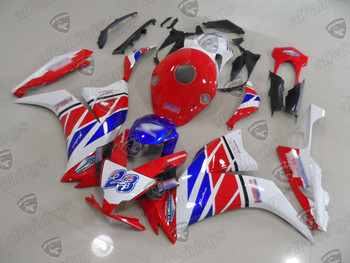 2012 2013 2014 2015 2016 Honda CBR1000RR Fireblade tricolor fairing kit