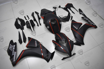 2012 2013 2014 2015 2016 Honda CBR1000RR matte black metallic plastic kit