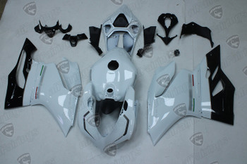 Ducati 959 1299 Panigale bodywork white and black