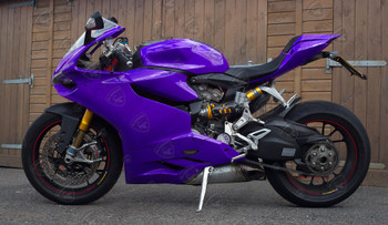 Ducati 959 1299 Panigale candy purple fairing.