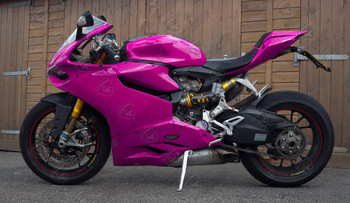Ducati 899 1199 Panigale pink pearl fairing