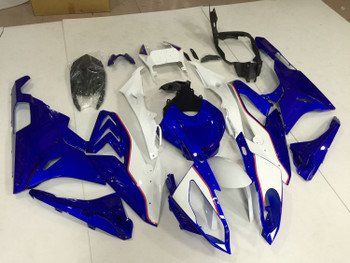 2015 2016 2017 2018 BMW S1000RR HP4 OEM Fairing white and blue