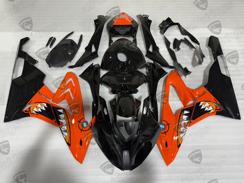 2015 2016 2017 2018 BMW S1000RR HP4 orange and black shark bodywork